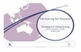 Partnering for Success Tinnagorn Choowong - CANSO for Success... · Partnering for Success Tinnagorn Choowong Vice President (ATM) ... policies between AEROTHAI & RTAF including review