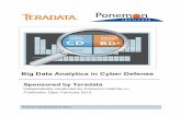 Big Data Analytics in Cyber Defense V12 - Ponemon Institute · PDF filePonemon Institute© Research Report Page 1 Big Data Analytics in Cyber Defense ... Big data analytics in cyber