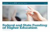 Federal and State Funding of Higher Education - The Pew · PDF file · 2015-06-11Federal and State Funding of Higher Education A changing landscape. The Pew Charitable Trusts Susan