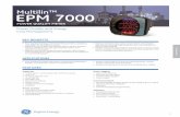 Multilin™ EPM 7000 - Publication Library | GE Industrial …apps.geindustrial.com/publibrary/checkout/Drawings... · The EPM 7000 can provide a total picture usage and power quality