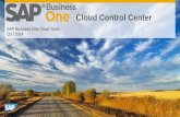 Cloud Control Center - Phần mềm bảo trì CMMS - SAP ... · PDF fileAgenda – Cloud Control Center for SAP ... Available for SAP Business One 8.82 ... The CCC Landscape Management