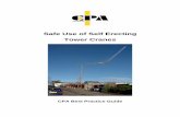 Guidance on the Safe Use of Self Erecting Tower · PDF fileCPA Best Practice Guide on the Safe Use of Self Erecting Tower Cranes. ... members of the CPA’s Tower Crane Interest Group,
