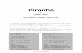 Piranha & QABrowser User's Manual - English - 5manual.rti.se/Piranha_and_QABrowser_Users_Manual...1. Description of the Piranha Indicators and Connectors Piranha & QABrowser User's