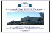 SOUTH CAROLINA COMMISSION ON HIGHER EDUCATION · PDF fileSOUTH CAROLINA COMMISSION ON HIGHER EDUCATION Promoting quality and efficiency in higher education through advocacy and accountability