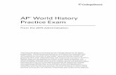 AP World History Practice Exam - AP Subjectsapsubjects.weebly.com/.../2/0/5/3/20538716/ipe_2015_worldhistory.pdf · 266. World History. Collect an answer sheet from each student .