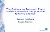 The Outlook for Transport Fuels and GCI (Gasoline ... · PDF fileThe Outlook for Transport Fuels and GCI (Gasoline Compression Ignition) Engines Gautam Kalghatgi Saudi Aramco