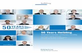 50 Years Helbling · PDF file50 Years Helbling Technological Innovation and Business Consulting For 50 years leading companies have relied on the leader in technological Innovation