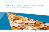 REDUCING FOOD WASTE - Oliver Wyman FOOD WASTE. 3 ... a key point we will return to. DRIVING DOWN TOTAL SYSTEM WASTE Waste is a problem for retailers, ...