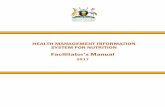 HEALTH MANAGEMENT INFORMATION SYSTEM FOR NUTRITION ... · PDF fileHealth Management Information System for Nutrition: Facilitator’s Manual i Foreword Nutrition has been categorized
