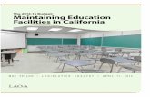 The 2014-15 Budget: Maintaining Education … 2014-15 Budget: Maintaining Education Facilities in California. ... associated costs are contained, ... consists of recurring, ...