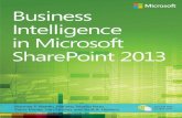Business Intelligence in Microsoft SharePoint 2013ptgmedia.pearsoncmg.com/images/9780735675438/samplepages/... · Business Intelligence in . Microsoft SharePoint 2013. ... means without