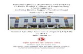The Annual Quality Assurance Report (AQAR) of the …. Pulla Reddy... · Web viewAnnual Quality Assurance Report (AQAR) 2016-17 Submitted to NATIONAL ASSESSMENT AND ACCREDITATION
