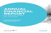 ANNUAL FINANCIAL REPORT - Home - Australian · PDF file · 2016-10-24ANNUAL FINANCIAL REPORT For the year ended ... The last financial year has seen the business in a position to
