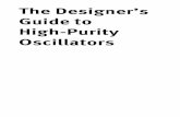 The Designer's Guide to High-Purity Oscillators · PDF fileThe Designer's Guide Book Series -- -- -- ... Kenneth S. Kundert Books in the Series: The Designer's Guide to Verilog-AMS