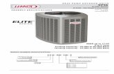 HEAT PUMP OUTDOOR UNITS XP16 2 - 5 TON ROOFTOP · PDF fileP = Heat Pump Outdoor Unit Refrigerant Type ... capacity. 060 models have a variable-speed outdoor fan ... Gives a demand