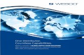 One Distributor. Countless Capabilities. - WESCO …info.wesco.com/hubfs/WESCO_Corporate_Brand/WESCO_51221Capab… · One Distributor. Countless Capabilities. ... Westinghouse Electric