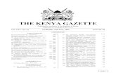 THE KENYA  · PDF fileTHE KENYA GAZETTE 12th June, 2009 1442 ... Raphael Itumo, Luther Chepkwony, ... Sosiani/77 Joshua Kipkorir Bitok 0.2866