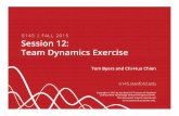 E145 | FALL 2015 Session 12: Team Dynamics Exercisee145.stanford.edu/.../E145-Aut2015-Session12-TalentTeams_1.pdf · A. RECRUITING THE TEAM 4 • Issues and trade-offs: • motivation