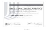 STAR+PLUS Provider Directory - UnitedHealthcare · PDF fileWe wrote this booklet to give you facts you need about UnitedHealthcare Community Plan ... Pulmonology (Lungs, Breathing)