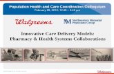 Innovative Care Delivery Models: Pharmacy & Health … Care Delivery Models: Pharmacy & Health Systems Collaborations. ... Rhinosinusitis, laryngitis. 26.1%. 18.7%. 5 ... chronic care