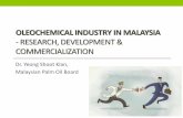 OLEOCHEMICAL INDUSTRY IN MALAYSIA - MIDAevent.mida.gov.my/oleoseminar2014/slides/MPOB.pdf · OLEOCHEMICAL INDUSTRY IN MALAYSIA - RESEARCH, DEVELOPMENT & COMMERCIALIZATION ... Oleo-derivatives