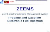 Zenith Electronic Engine Management System Electronic Engine Management System Propane and Gasoline Electronic ... ZEEMS Home Page • ZEEMS System Advantages • Block Diagram •