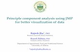 Principle component analysis using JMP for better ... · PDF fileRajesh Jha*, PhD Research Associate (Swine Nutrition) Ruurd Zijlstra, PhD Professor (Swine Nutrition) Department of