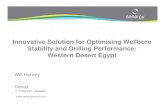 Innovative Solution for Optimising Wellbore Stability and Drilling Performance ... · PDF file · 2012-04-14 Innovative Solution for Optimising Wellbore Stability and Drilling Performance: