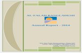 Annual Report - 2014 - Al-Falah Bangladeshalfalah.com.bd/reports/Annual Report Al-Falah Bangladesh (AFB... · Annual Report of Al-Falah Bangladesh - 2014 2 Introduction: The organization