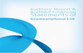 Auditors’ Report & Audited Financial Statements of · PDF fileAuditors’ Report & Audited Financial Statements of Grameenphone Ltd. Grameenphone Annual Report 2012 ... As per our