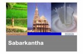 Sabarkantha - Global · PDF file7 Economy and Industry Profile § The economy of the district is heavily dependant on Agriculture and Dairy Farming § Highest producer of Cereals,