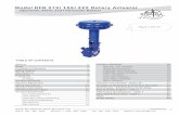 Model DFR 070/156/220 Rotary Actuator - DYNA-FLO · PDF fileModel DFR 070/156/220 Rotary Actuator ... Speciﬁ cations 3 Diaphragm Casing Assembly 21 Unpacking 4 Lever Installation