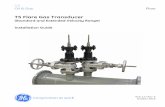 T5 Flare Gas Transducer - GE Digital Solutions · PDF fileT5 Flare Gas Transducer ... 3.3 Mounting the Bias 90 Insertion Mechanism/Transducer Assembly ... This is the standard velocity