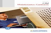 SERVICES CIM Maintenance Contracts - Socomec · PDF file · 2014-10-082 CIM Maintenance Contracts - SOCOMEC ... The benefit of a specialist CORPO 308 A Founded in 1922, SOCOMEC is