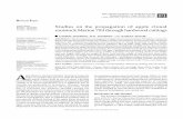 Article history Studies on the propagation of apple clonal ... · PDF fileregulators, particularly pre-conditioning treatments (blanching and girdling) and bio-inoculants on propagation