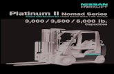 Platinum IINomad Series - Forklift Systems · PDF fileManufacturer’s Name Nissan Forklift Nissan Forklift Model Model designation AF30 AF35 Long model code MAP1F1A15LV / DV MAP1F1A18LV
