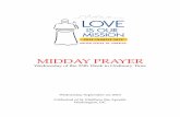Midday Prayer Service - usccb. · PDF fileproceeds through the sanctuary to the sacristy to vest for Midday Prayer. ... A moment of silent prayer follows. Antiphon III ... Schirmer