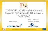 ITS2.0 CMS to TMS implementation: GBC Server/PLINT ... · PDF fileDrupalto GBC Server/PLINT Showcase with VDMA ... (Wbit) Information System MT CAT Export and send Workflow ... sit