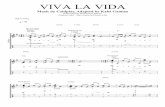 VIVA LA VIDA - The Ukulele  · PDF fileVIVA LA VIDA Music by Coldplay, Adapted by Kalei Gamiao Transcribed by Bertrand Le Nistour Original video :   = 84 High G Tuning