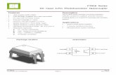 CT816 Series DC Input 4-Pin Phototransistor  · PDF fileCT Micro Rev 5 Proprietary & Confidential Page 2 Nov, 2017 CT816 Series DC Input 4-Pin Phototransistor Optocoupler