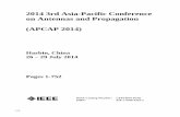 2014 3rd Asia-Pacific Conference on Antennas and ...toc.proceedings.com/24501webtoc.pdf · 2014 3rd Asia-Pacific Conference on Antennas and Propagation ... Horn Antenna for ... Waveguide
