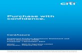 Purchase with confidence. - Citibank with confidence. ... Citibank Primary Cardholders can enjoy the peace of ... P Up to $1,000 Injury Benefit