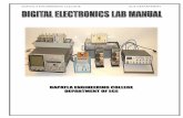BAPATLA ENGINEERING COLLEGE ECE DEPARTMENT …srinivasaraot.webs.com/EC-252 DE Lab.pdf · Applications of IC Parallel Adder ... Design of Shift register (To verify Serial to Parallel,