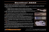 Sentinel 5855 -  · PDF fileThe Sentinel® 5855 atomizer converts your liquid ... instructions. Droplet Size VMD of ... Auto/Manual and Prime Pump switches