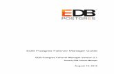 EDB Postgres Failover Manager Guide - EnterpriseDBget.enterprisedb.com/docs/EDB_Failover_Manager_Guide_v2.1.pdf · EDB Postgres Failover Manager Guide ... failover to a Standby node