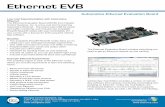 Ethernet EVB -  · PDF fileEthernet EVB The Ethernet ... • Hardware for sending Audio IO over Ethernet ... Node B with Script Engine Ethernet Node A with Script Engine USB ENET