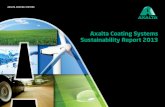 Axalta sustainability Report 2013 - Axalta Coating Systems Axalta Corporate … ·  · 2018-02-22and capital structure are described throughout the report ... Achievement in Design