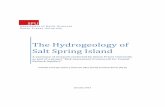 The Hydrogeology of Salt Spring Island - SFU.ca Final Report the... · 4.2 Bedrock Geology ... focuses on the Hydrogeology of Salt Spring Island, ... (BC), at the southeastern tip