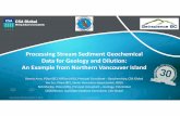 Stream Sediment Geochemical for Dilution: from Vancouver ... · PDF fileProcessing Stream Sediment Geochemical Data for Geology and Dilution: An Example from Northern Vancouver Island
