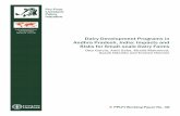 Dairy Development Programs in Andhra Pradesh, India: · PDF fileDairy Development Programs in Andhra Pradesh, India: Impacts and Risks for Small-scale Dairy Farms PPLPI Working Paper